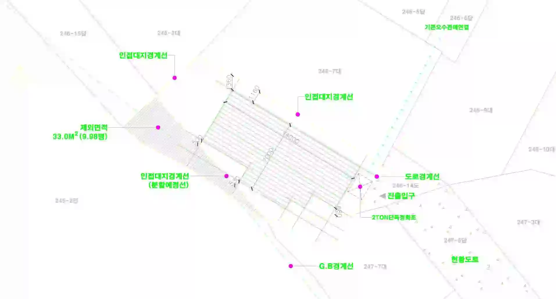 관산동 246-8 배치도 이미지